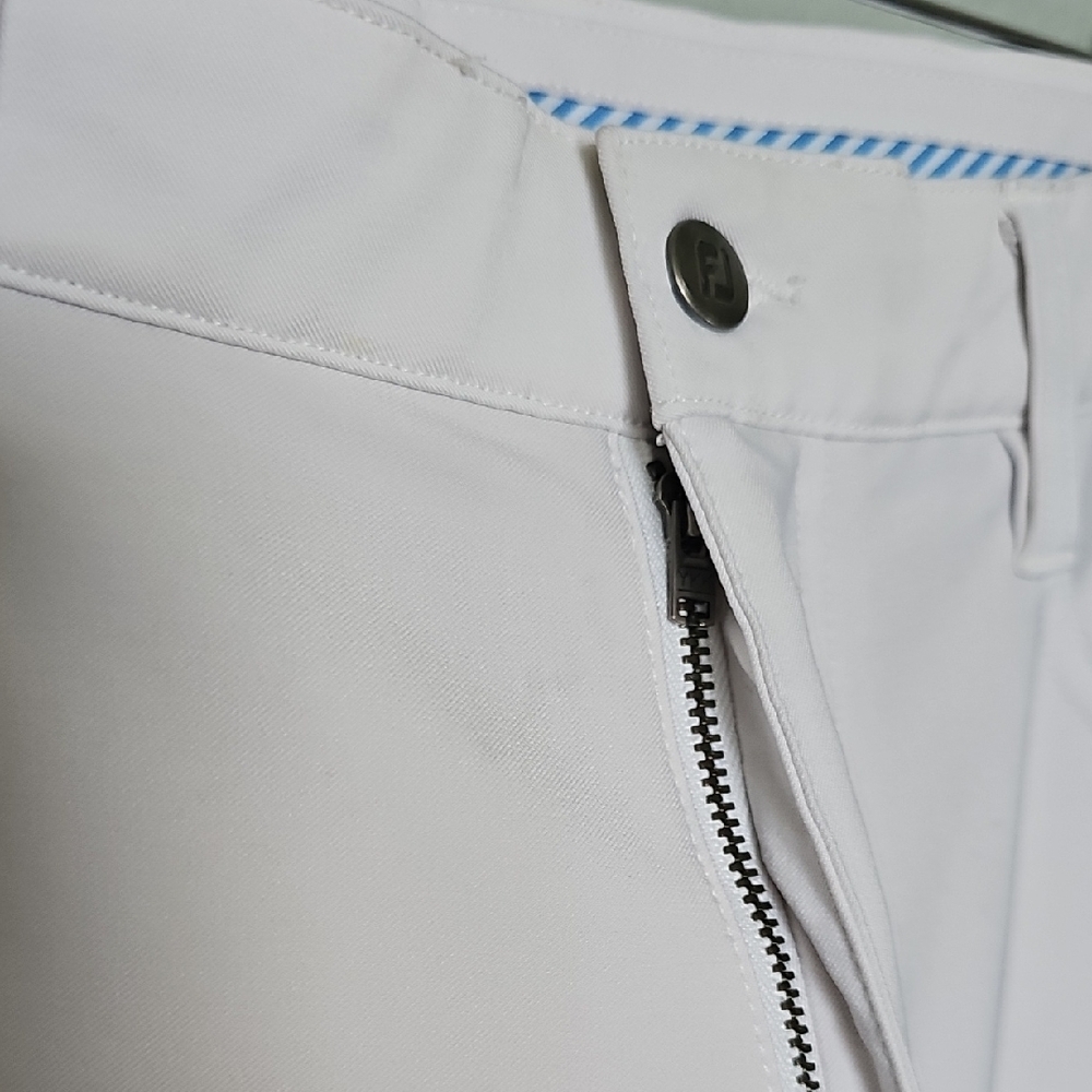 FootJoy Men's Performance Golf Ivory Pants W 35 L 30 - Picture 6 of 14